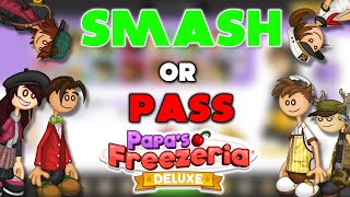 Smash or Pass Papas Freezeria ALL CHARACTERS [upl. by Sapphira]