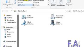 Windows 8  Explorer Ansicht ändern [upl. by Drofnats]