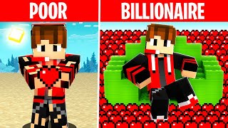 Minecraft but I Gain 1 BILLION Hearts ♥ [upl. by Aleakim]