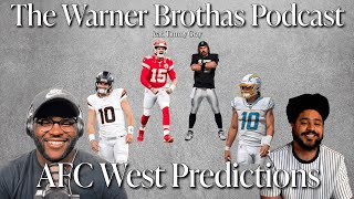 2024 AFC West Predictions  Can the Chiefs Be Dethroned [upl. by Nwadal]