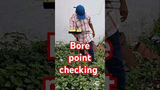 waterdiviner  borepointchecking  borewell  banglore  chennai shortvideo [upl. by Yvehc560]