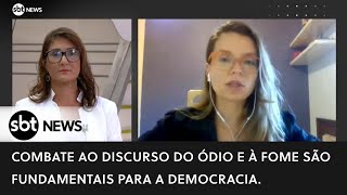 Combate ao discurso do ódio e à fome são fundamentais para a democracia [upl. by Aizti]