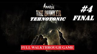 Amnesia The Bunker  HARD MODE  FULL WALKTHROUGH Pt4 FINAL [upl. by Rellek]