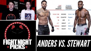 UFC 263 Eryk Anders vs Darren Stewart Prediction [upl. by Eyla]