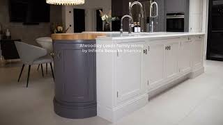 Alwoodley Leeds Family Home Kitchen by Infinite Bespoke Interiors [upl. by Ostraw663]