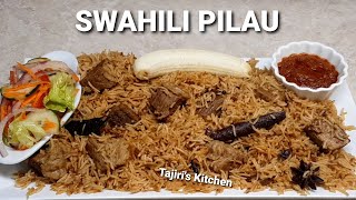 Pilau Yakizamani  Mombasa Pilau How to Make Amazing Kenya Swahili Pilau Tajiris Kitchen [upl. by Imrots887]