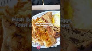 Waffle House Review🤤💕 capcut capcutcaptions foodie foodreview shorts [upl. by Arlee]