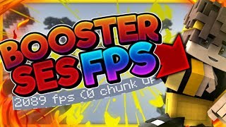 BOOSTER SES FPS SUR MINECRAFT  😱😎 [upl. by Harbard]