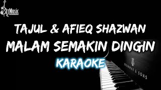 Malam Semakin Dingin Karaoke Piano Version [upl. by Tem]