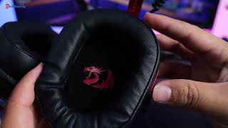 Redragon H312 Openback Gaming Headphone Unboxing and First Look [upl. by Auj975]