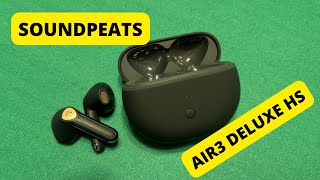 AURICOLARI SOUNDPEATS AIR3 DELUXE HS [upl. by Teraj]