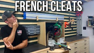 EASIEST Way To Make A FRENCH CLEAT Wall [upl. by Ahsemat]