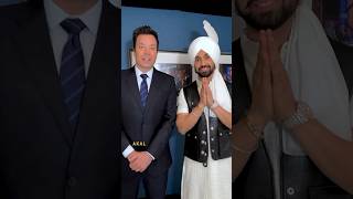 Diljit Dosanjh at Jimmy Fallon Show jimmyfallon diljitdosanjh punjab [upl. by Atilamrac]