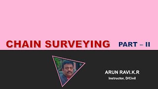 Chain Survey Part  II Malayalam [upl. by Relyat]