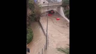 🔴FLOOD CONTINUE IN SPAIN  Altea Murcia Alicante Today [upl. by Eelaras]