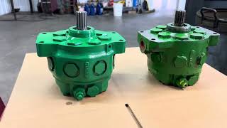 John Deere 4020 pump 10 and 20 series hydraulic pump [upl. by Zorine]