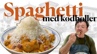 Spaghetti med kødboller a la Umut 🍝✨ [upl. by Scriven]