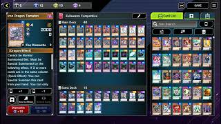 YuGiOh Master Duel EVILSWARM Deck list [upl. by Eugenle]