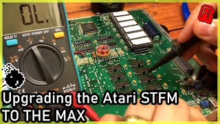 Maxing out the Atari 520 STFM with upgrades [upl. by Sisxela]