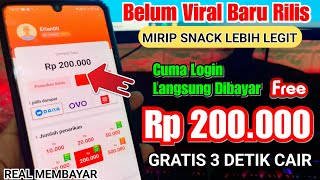 LOGIN LANGSUNG WD‼️ DAPAT UANG GRATIS 200RB DARI APLIKASI PENGHASIL UANG 2024 TERBARU [upl. by Cykana]