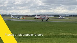 Planes at Moorabbin Airport [upl. by Ylrehs]