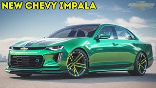 NEW 2025 Chevrolet Impala Redesign  Interior and Exterior Details [upl. by Vastah536]