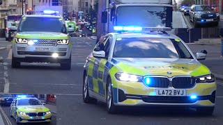 Special Escort Group BMW 545d amp RR Vogue  Counter Terrorism Toyota Land CruisersResponding [upl. by Aneehsat]