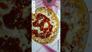 Pizza Recipe  Tawa Pizza in 5 minutesHomemade Dominos Pizza Recipeshorts pizza youtubeshorts [upl. by Suzie]