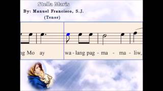 L01c Stella Maris  A Tagalog Song Tenor [upl. by Anitac630]