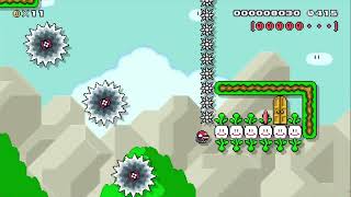 Super Mario Maker  Uncleared Precise SMW level for Team 0 [upl. by Radack]