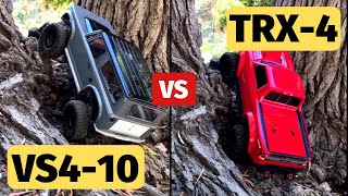 Traxxas TRX4 vs Vanquish VS410 Test Shootout [upl. by Eunice]