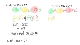 The Discriminant [upl. by Swaine]