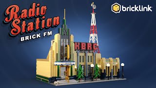 Radio Station quotBrick FMquot for the Bricklink Designer Program [upl. by Enirual897]