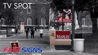 Get Back on Track When did you see the signTV COMMERCIAL  FASTSIGNS® [upl. by Jemina372]