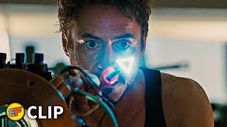 Tony Stark Creating New Element Scene  Iron Man 2 2010 Movie Clip HD 4K [upl. by Arihaj177]