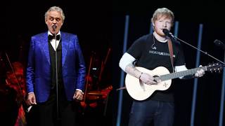 ED SHEERAN amp ANDREA BOCELLI  PERFECT LYRICS [upl. by Aicrag692]