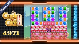 Candy Crush Saga Level 4971  Nightmarishly Hard Level  No Boosters [upl. by Ellynn]