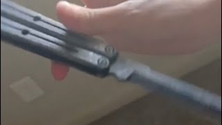 Beginner Balisong Combo with Slomo 11 [upl. by Yrian166]