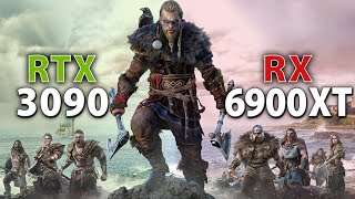 RX 6900 XT vs RTX 3090  Test in 8 Games  1440p 4K [upl. by Manas]