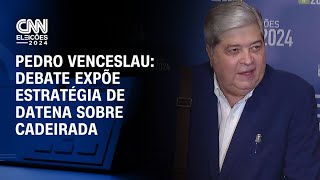 Pedro Venceslau Debate expõe estratégia de Datena sobre cadeirada  BASTIDORES CNN [upl. by Atilemrac231]