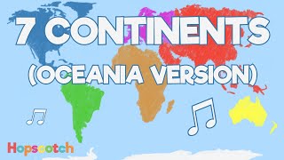 Seven Continents Song Oceania Version [upl. by Ekusuy]