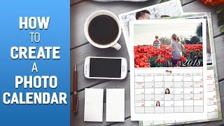 How to Create Your Own Photo Calendar  The Complete Video Guide [upl. by Refeinnej]