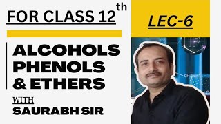 class 12  alcohol phenol and ether L6 [upl. by Nosyk]