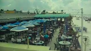 The BEACH PIERSIDE GRILL amp BLOWFISH BAR  Fort Myers Beach Pier 180 [upl. by Atolrac]