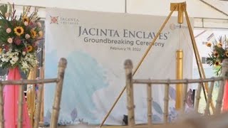 Jacinta Enclaves Groundbreaking [upl. by Abie]