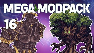 Terraria  16 GIANT CACTUS WORM Mega Modpack Lets Play [upl. by Odrick153]