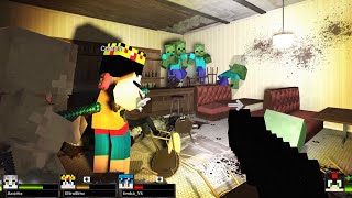 ¿SOBREVIVIREMOS AL APOCALIPSIS ZOMBIE 😱😰 MINECRAFT EN L4D2 LOS COMPAS en el APOCALIPSIS [upl. by Raffaj158]