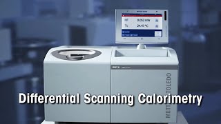 Differential Scanning Calorimeter DSC from METTLER TOLEDO [upl. by Eerac]