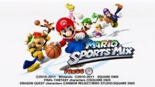 Mario Sports Mix Dodgeball  All Cups Hard mode Tournament [upl. by Urbai]