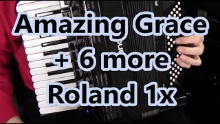 Roland FR1x Accordion Amazing Grace Dale Mathis [upl. by Willow]